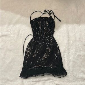 Lucy in the Sky Elegant Black Dress